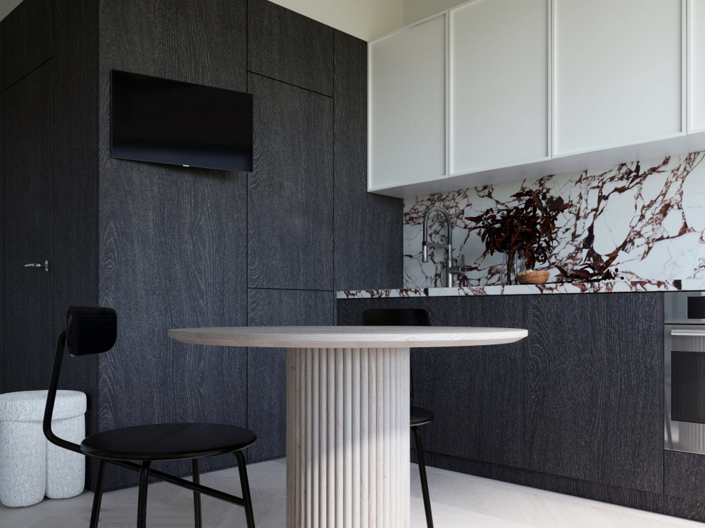 ЧЕРНО-БЕЛАЯ КВАРТИРА ДЛЯ ДЕВУШКИ