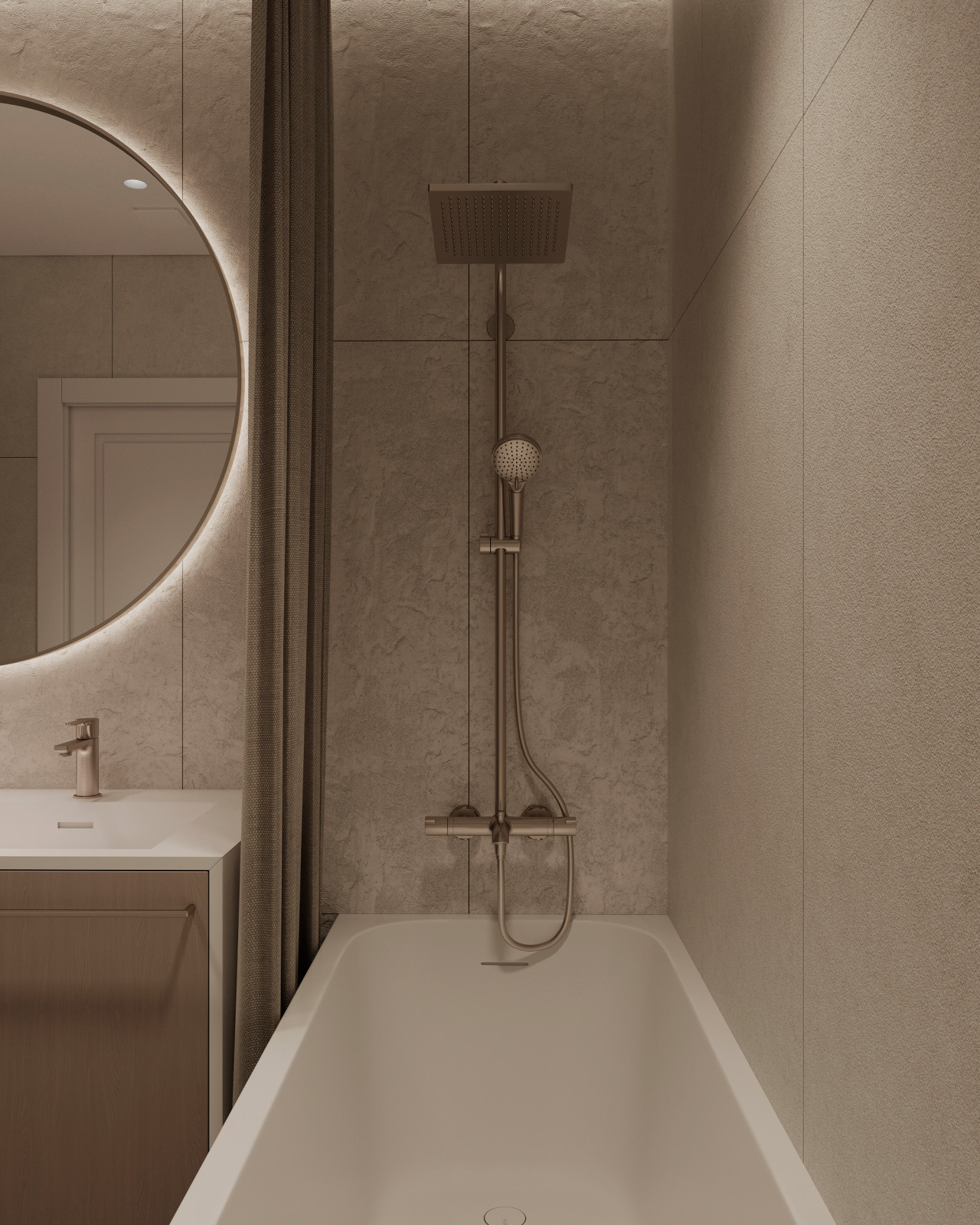 Светлый санузел