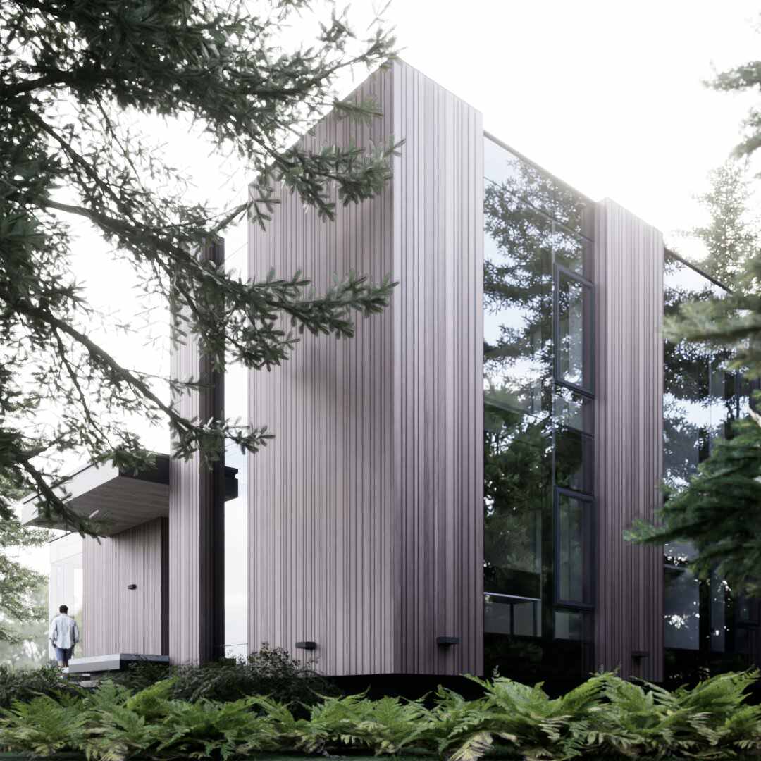 Архитектурный проект дома на берегу р. Китой