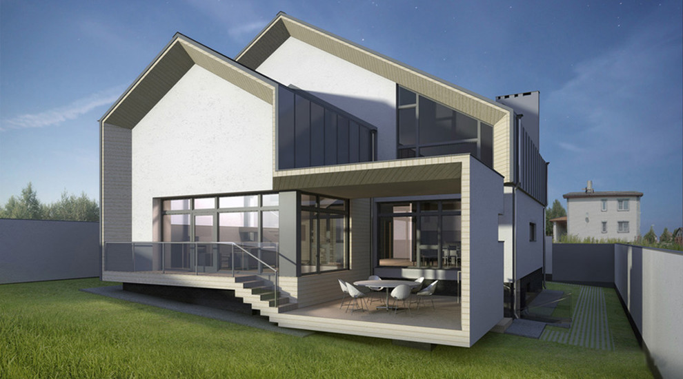 Проект дома площадью 400 кв.м.