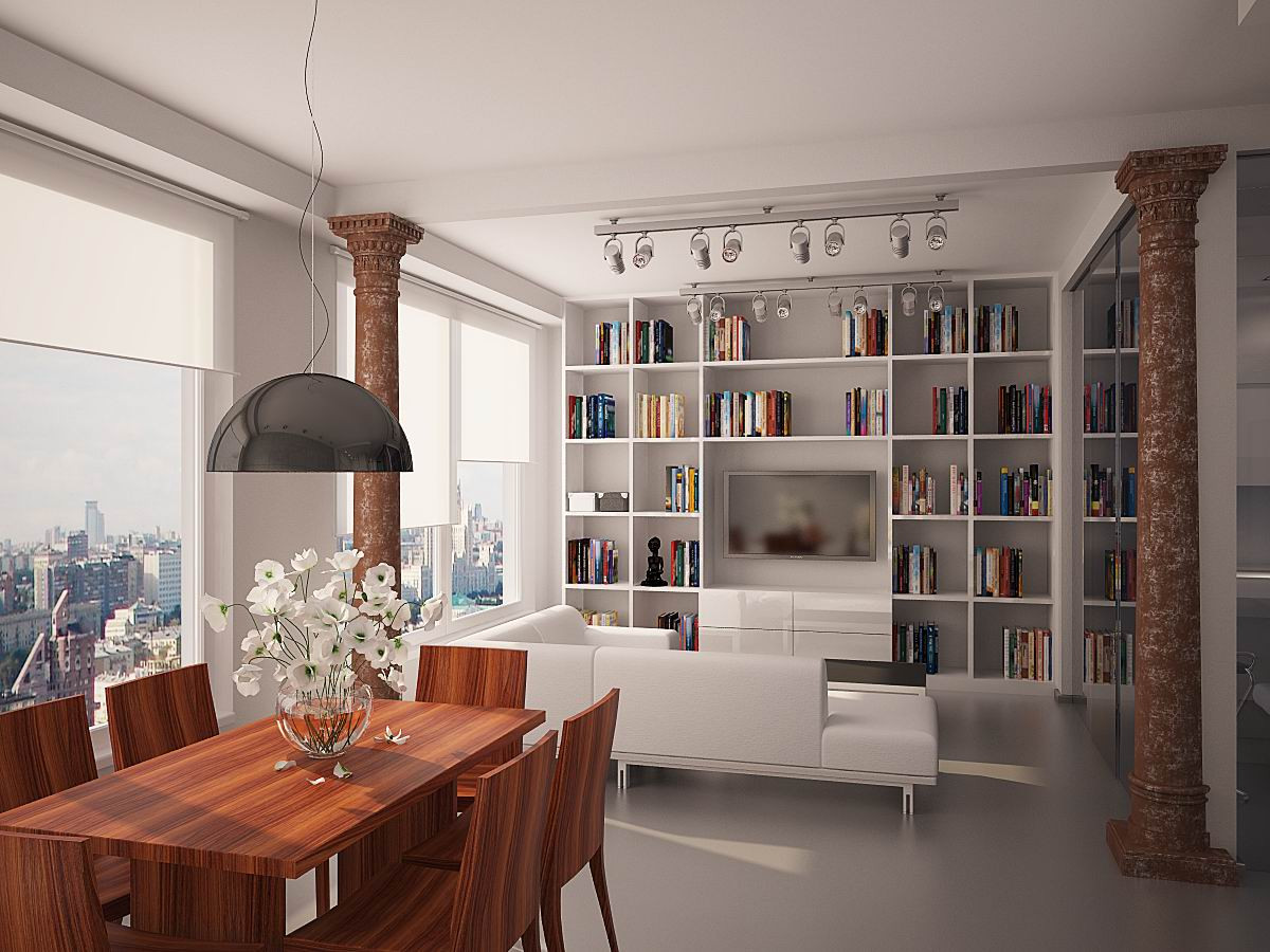 Проект квартиры в ЖК "Аэробус"