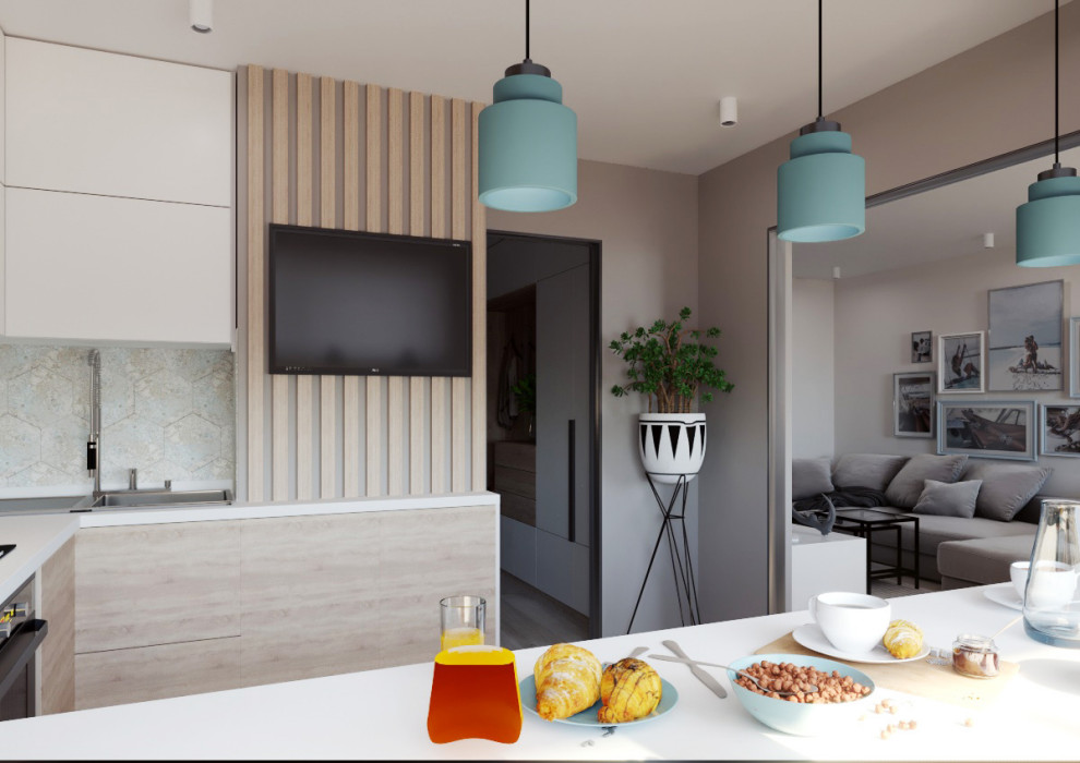 Дизайн проект квартиры 81 кв.м