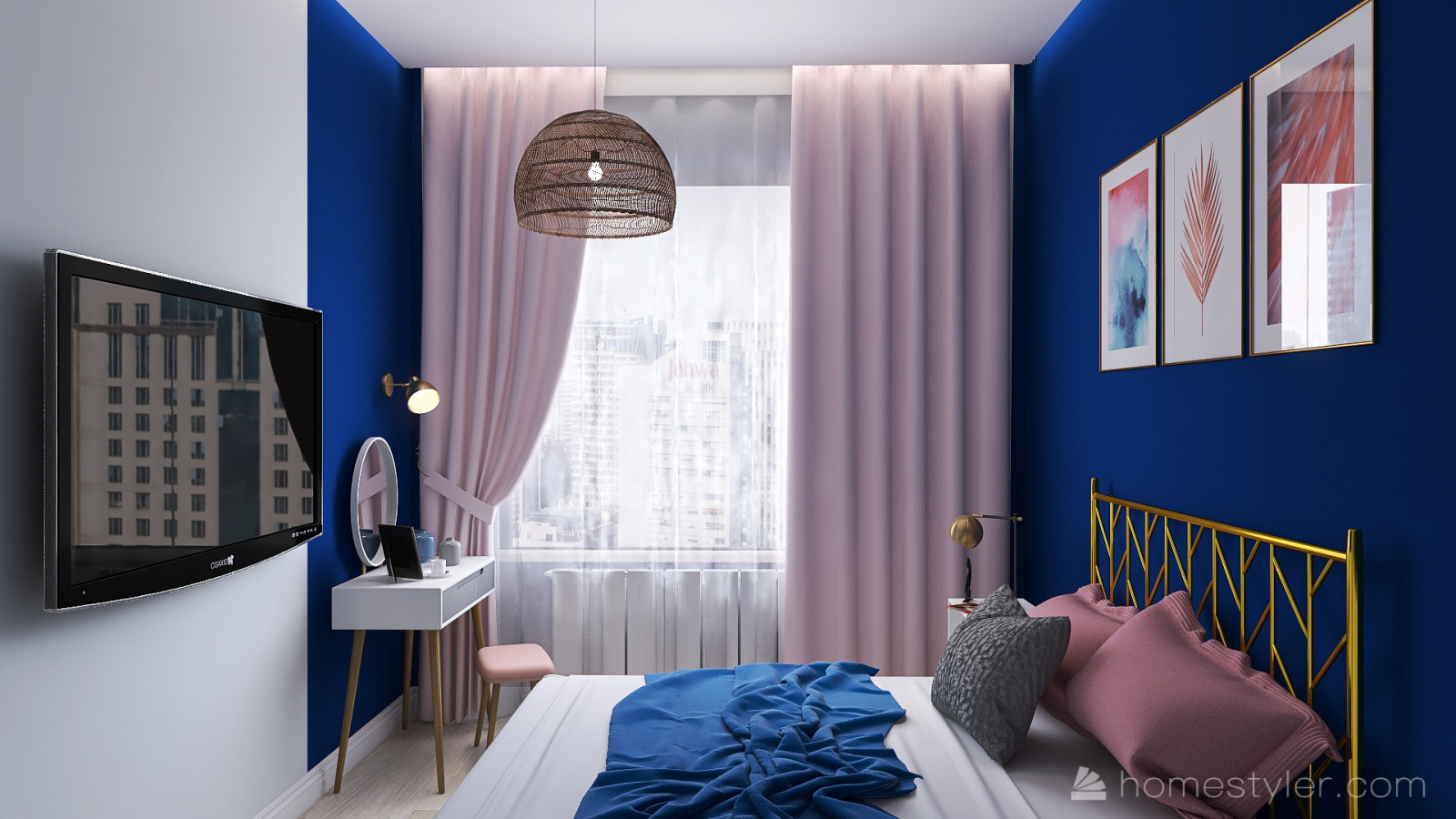 Обложка проекта: Современная спальня