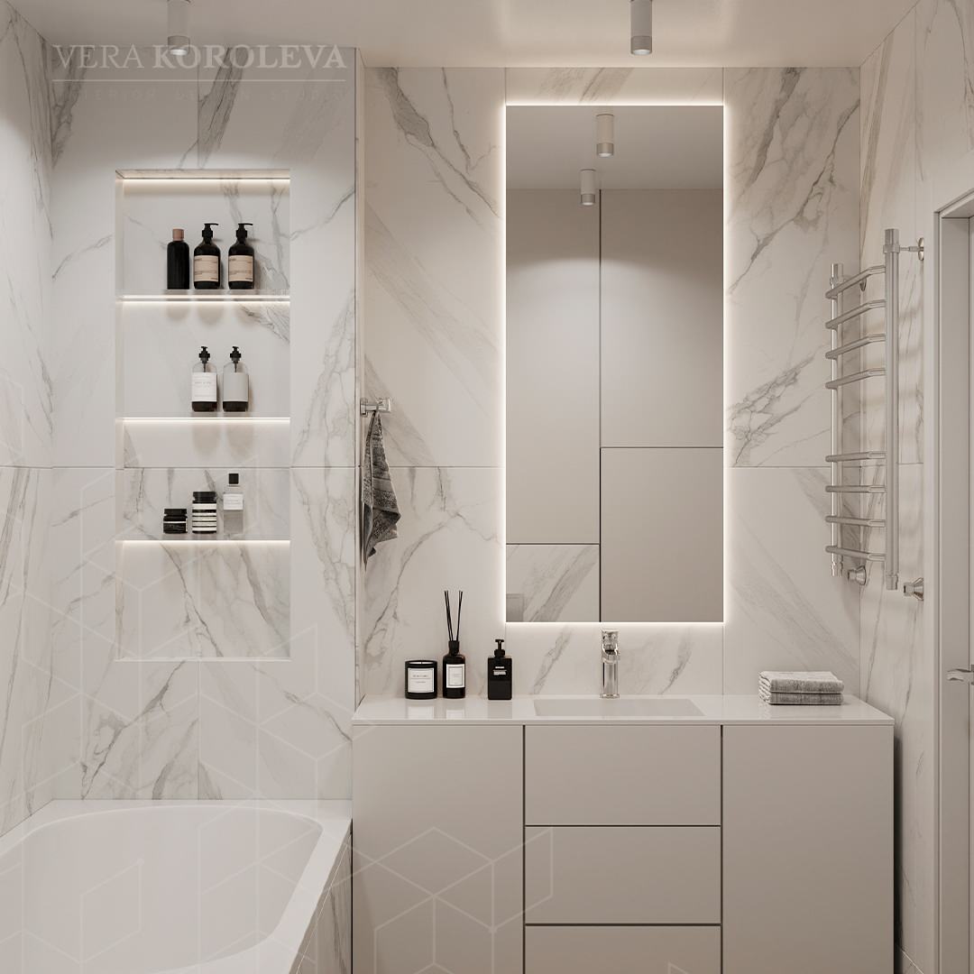 Дизайн-проект однокомнатной квартиры в ЖК "Модум")