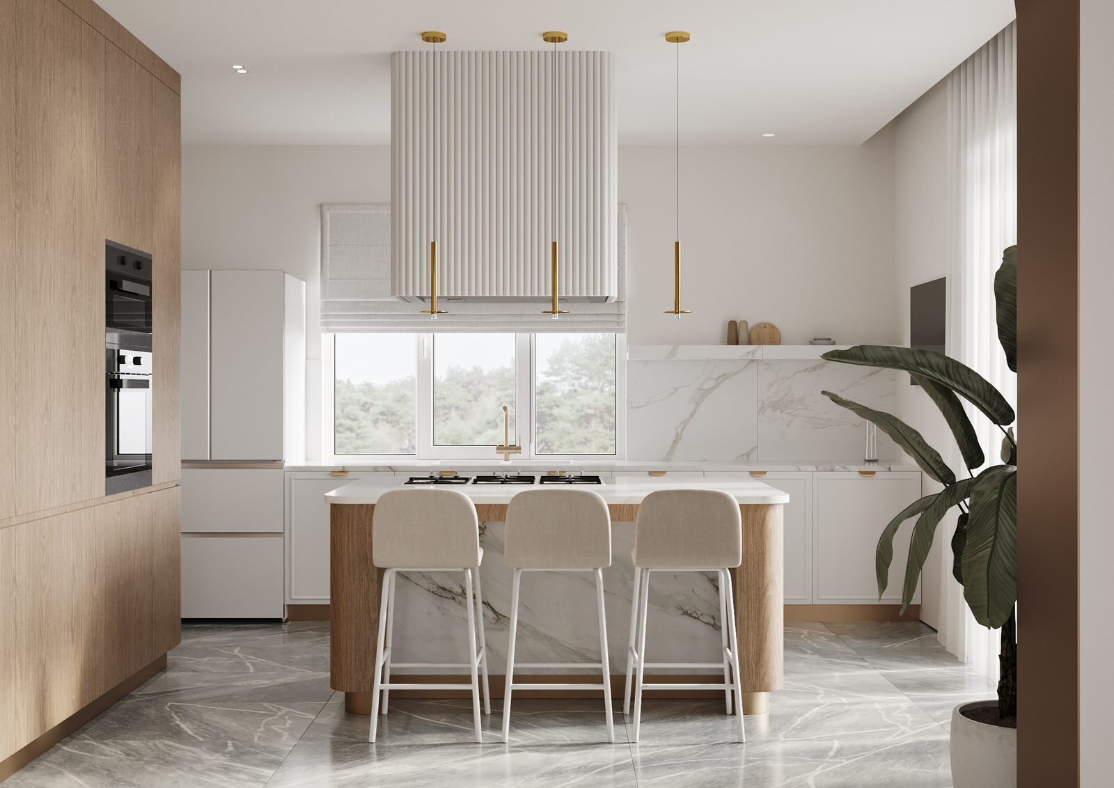 Двухэтажный жилой дом 200м2