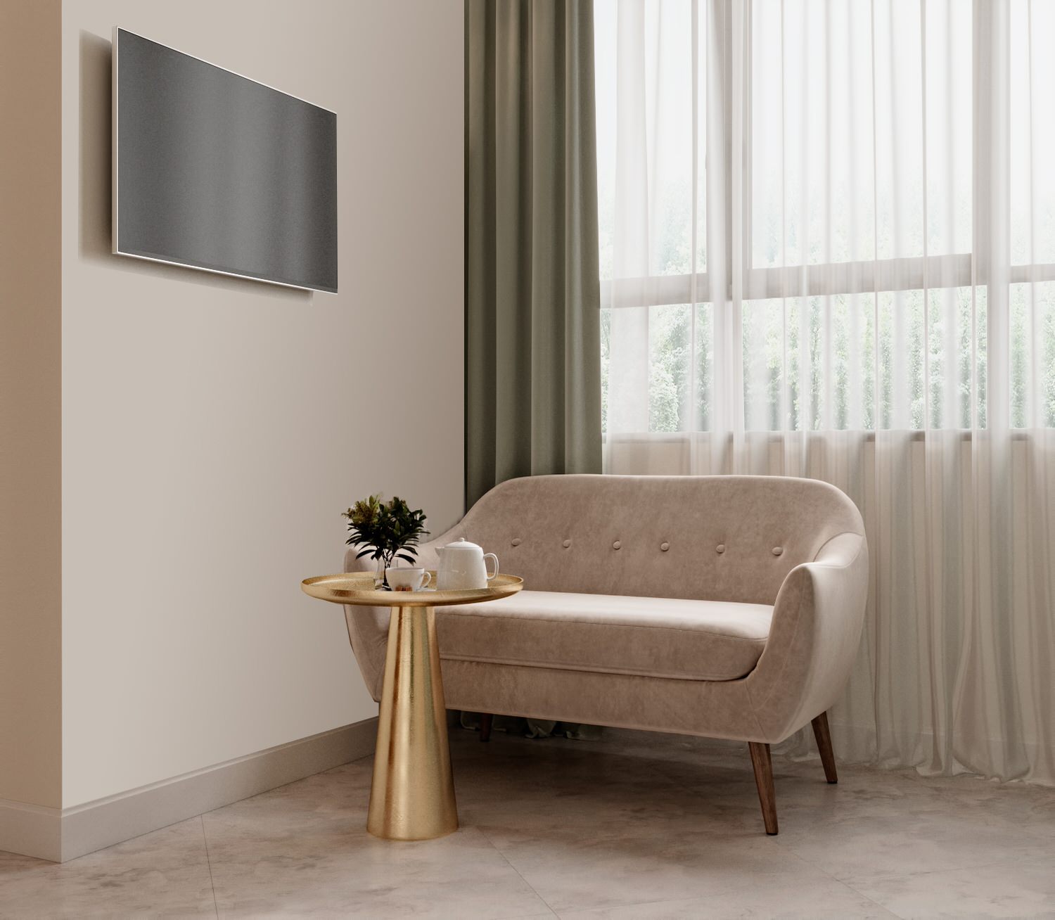 Квартира "Пейзаж в Горах"