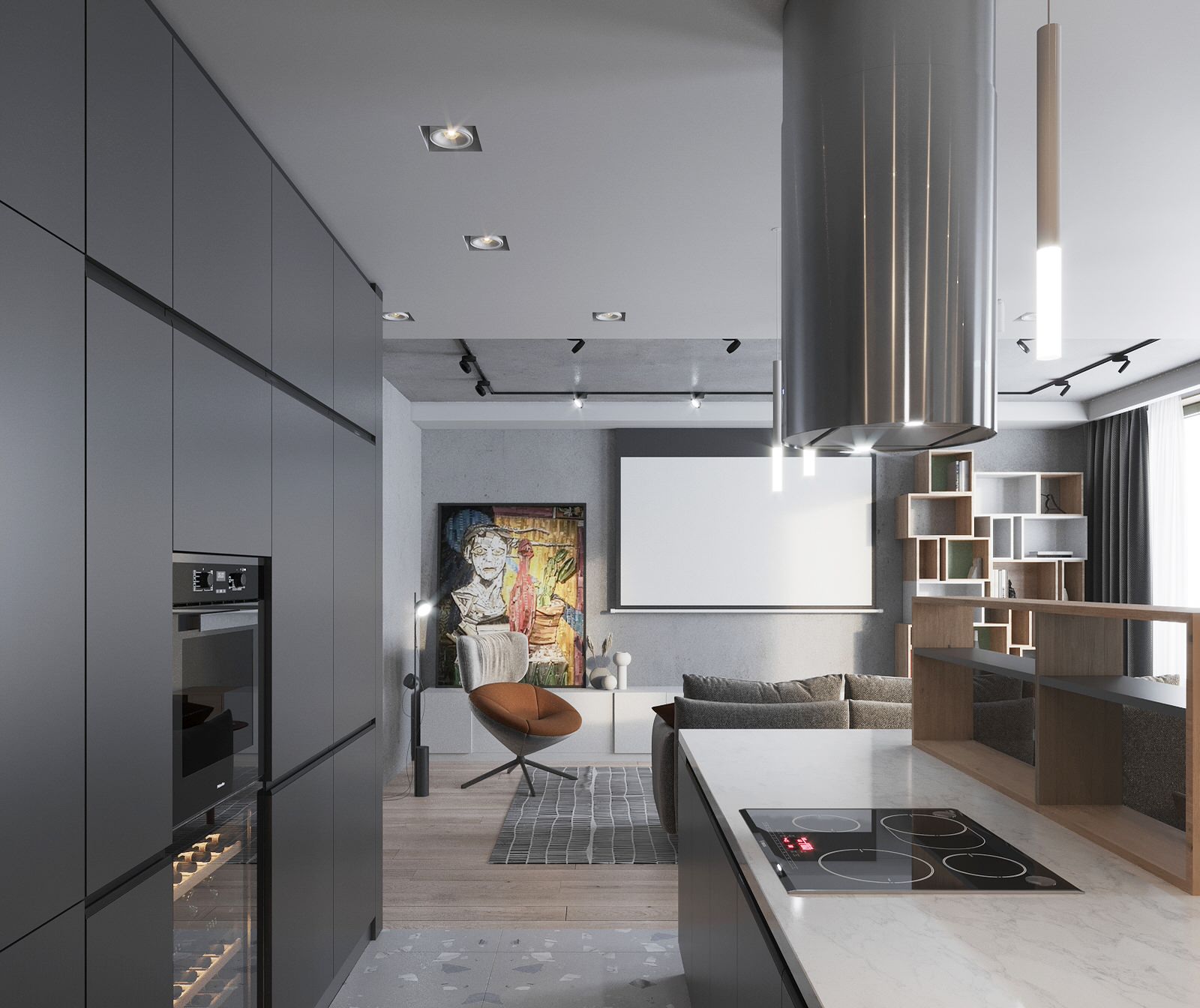 Квартира в ЖК "Стокгольм", 131 м2