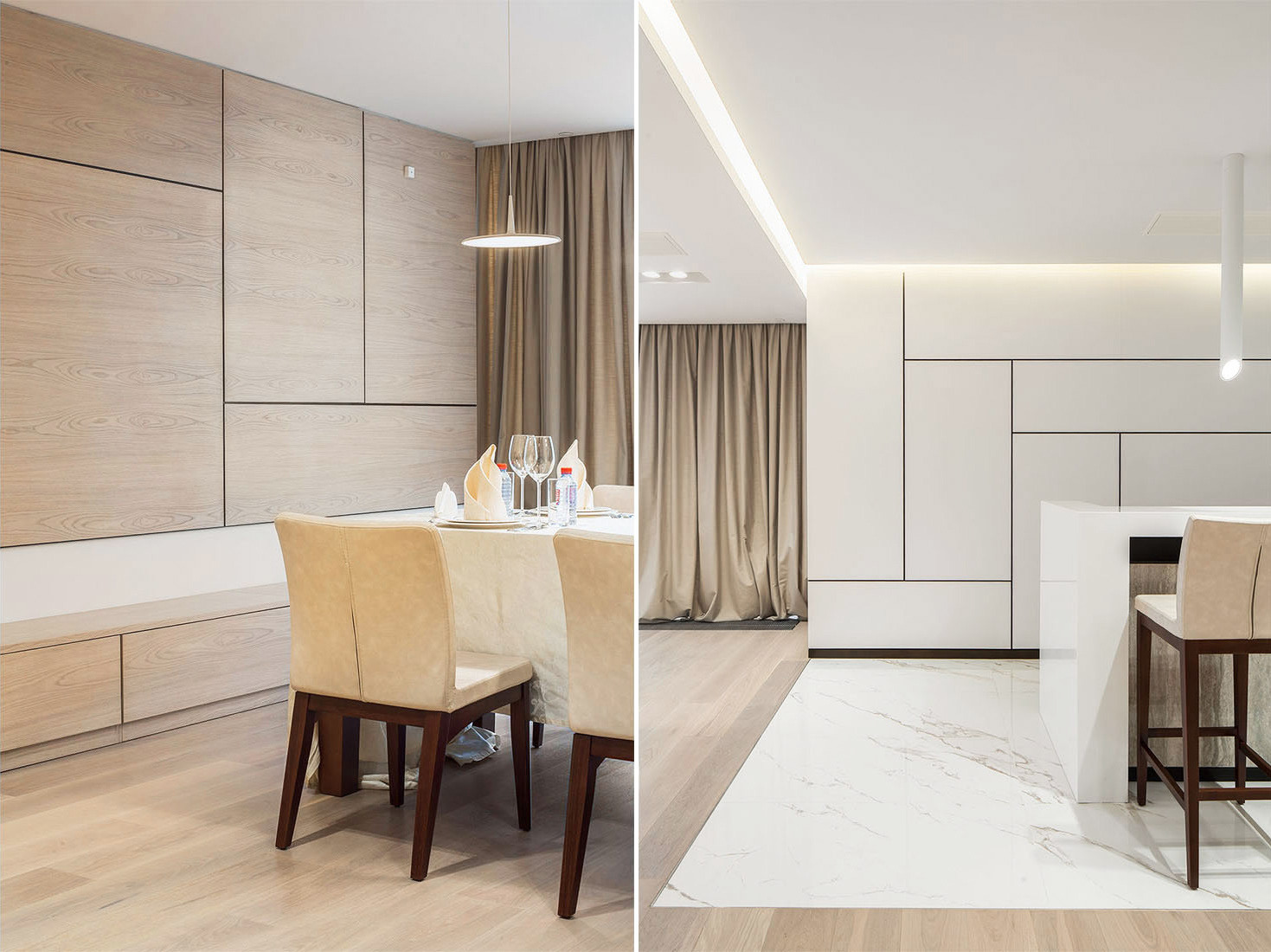 Интерьер частного клуба. Дизайн T+T Architects