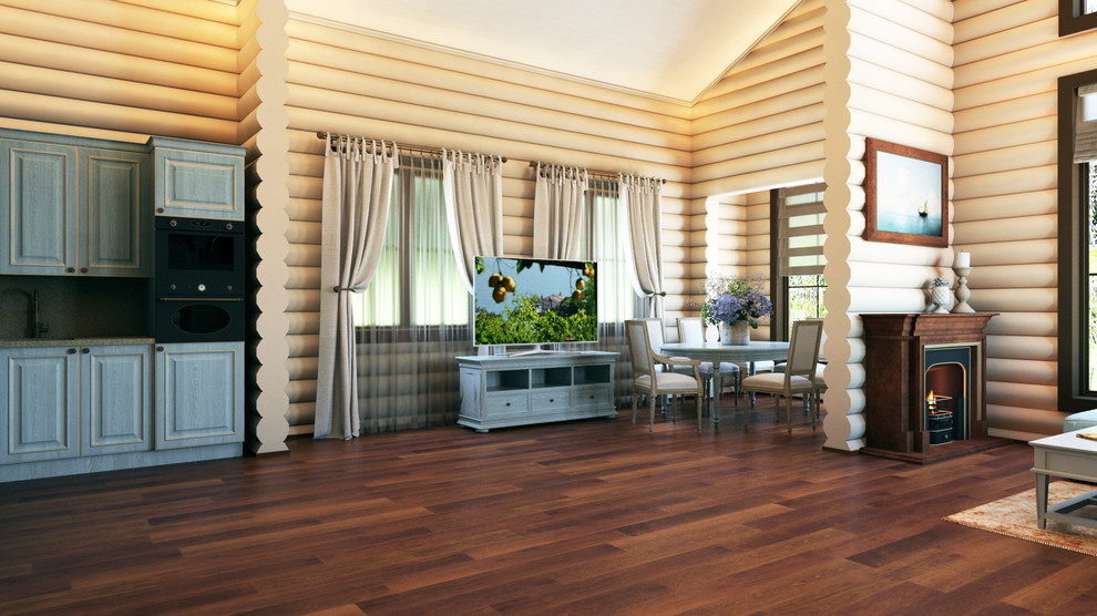 Обложка проекта: Деревянный дом