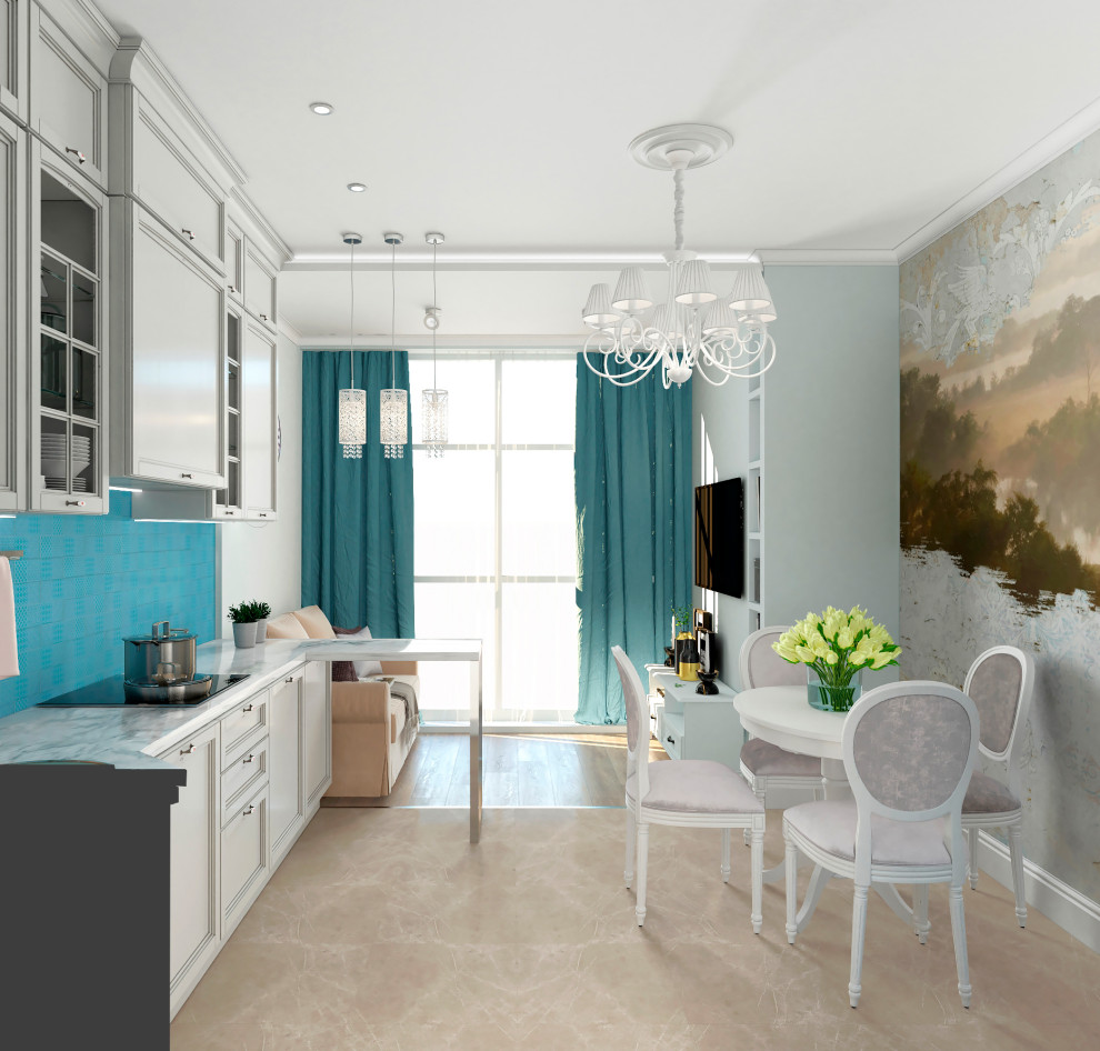 Дизайн проект однокомнатной квартиры