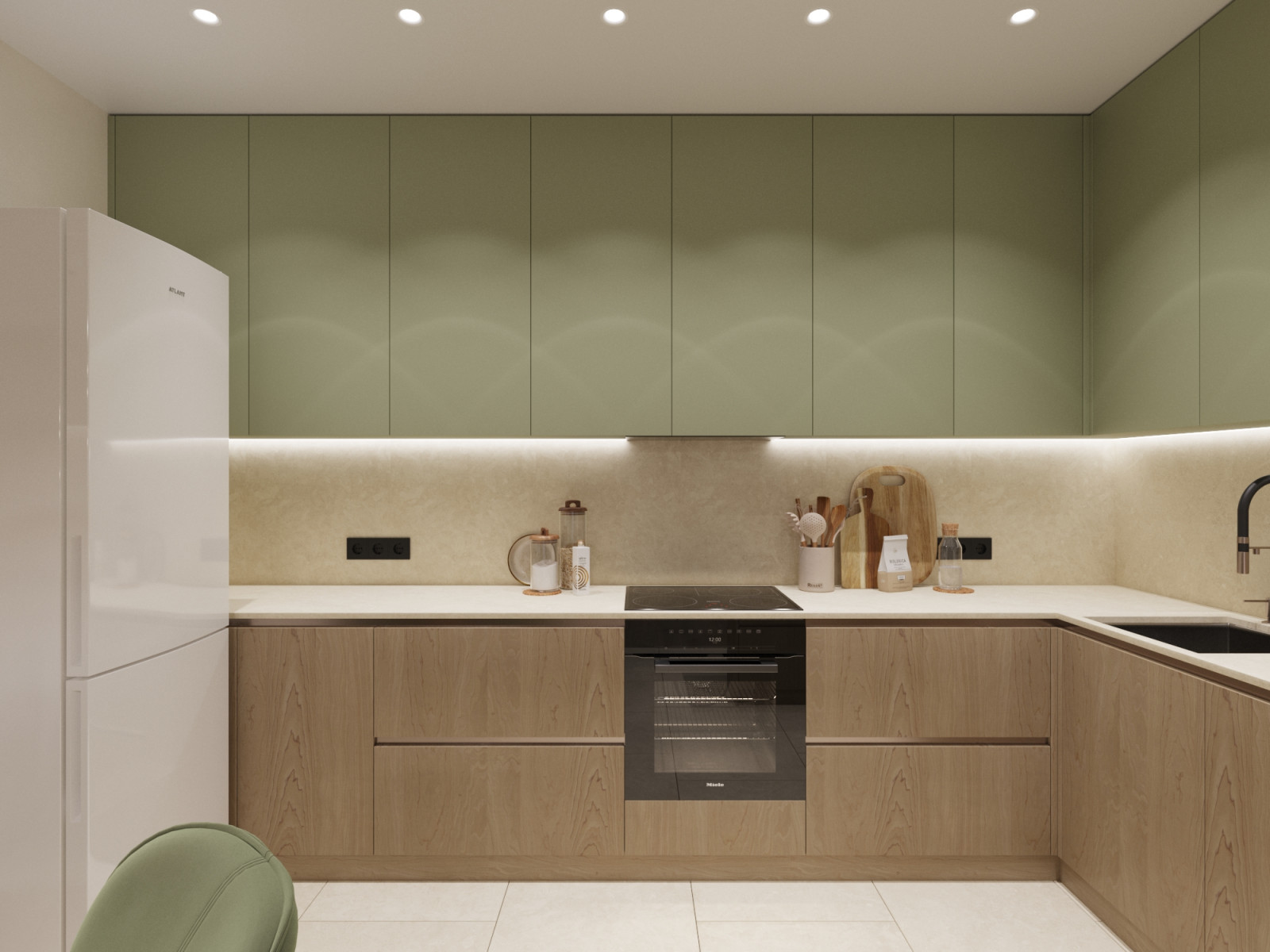 Интерьер квартиры 87 м2