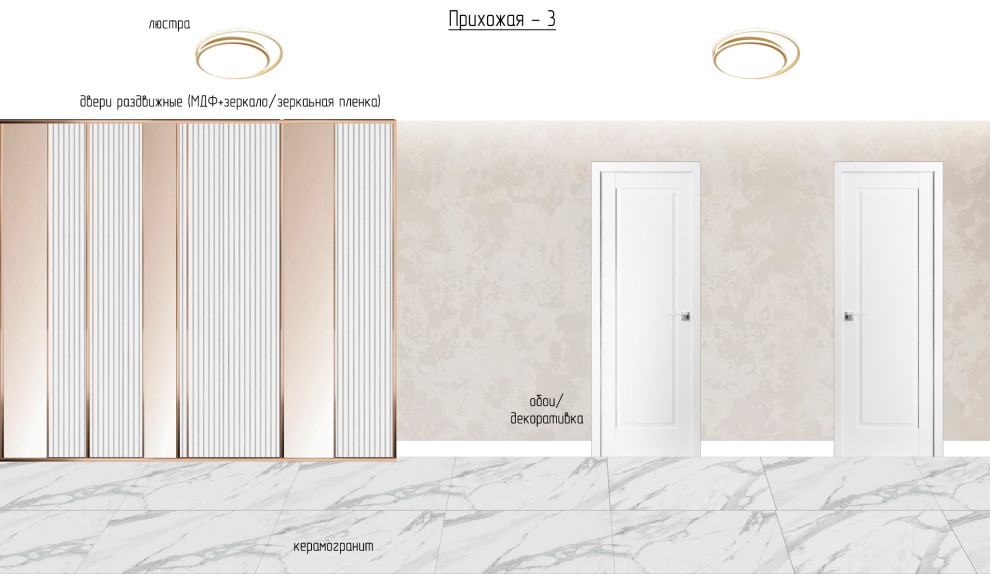 3-к квартира Первомайская