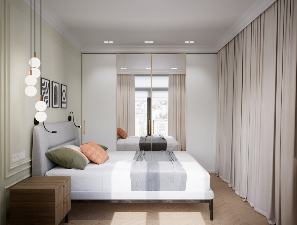 Современный интерьер с элементами классики