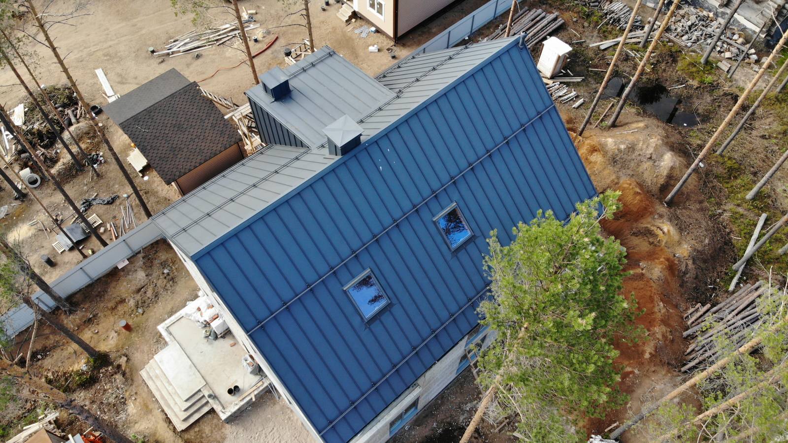 Дом в скандинавском стиле.