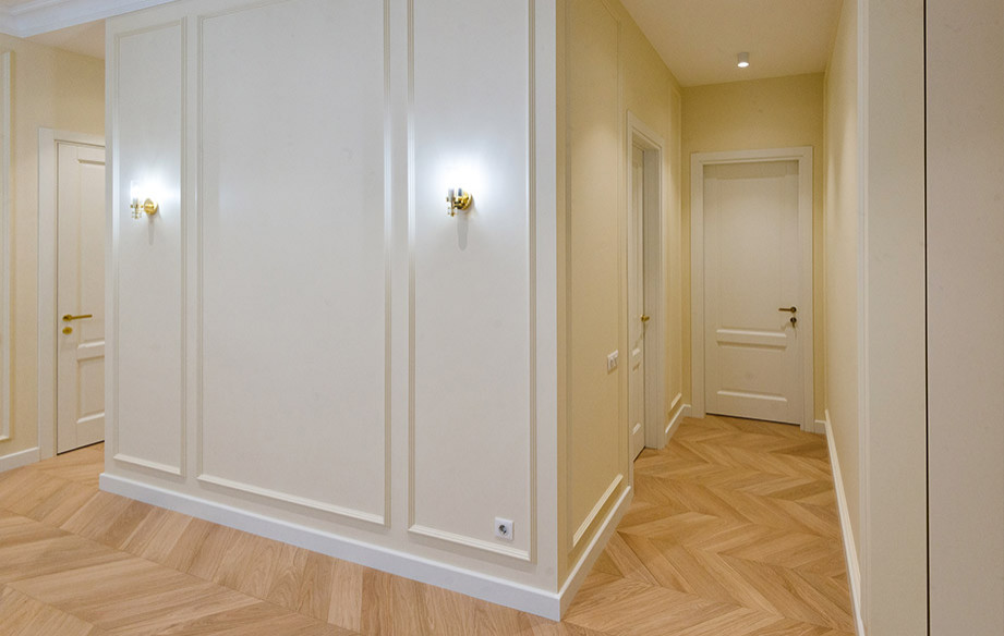 Капитальный ремонт квартиры 120 кв. м. в доме 1915 года.