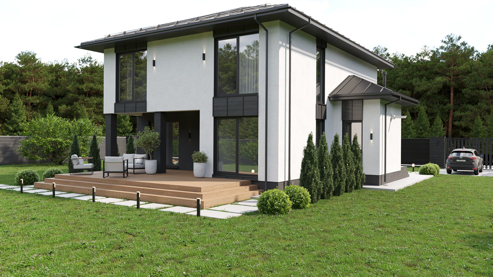 Экстерьеры домов