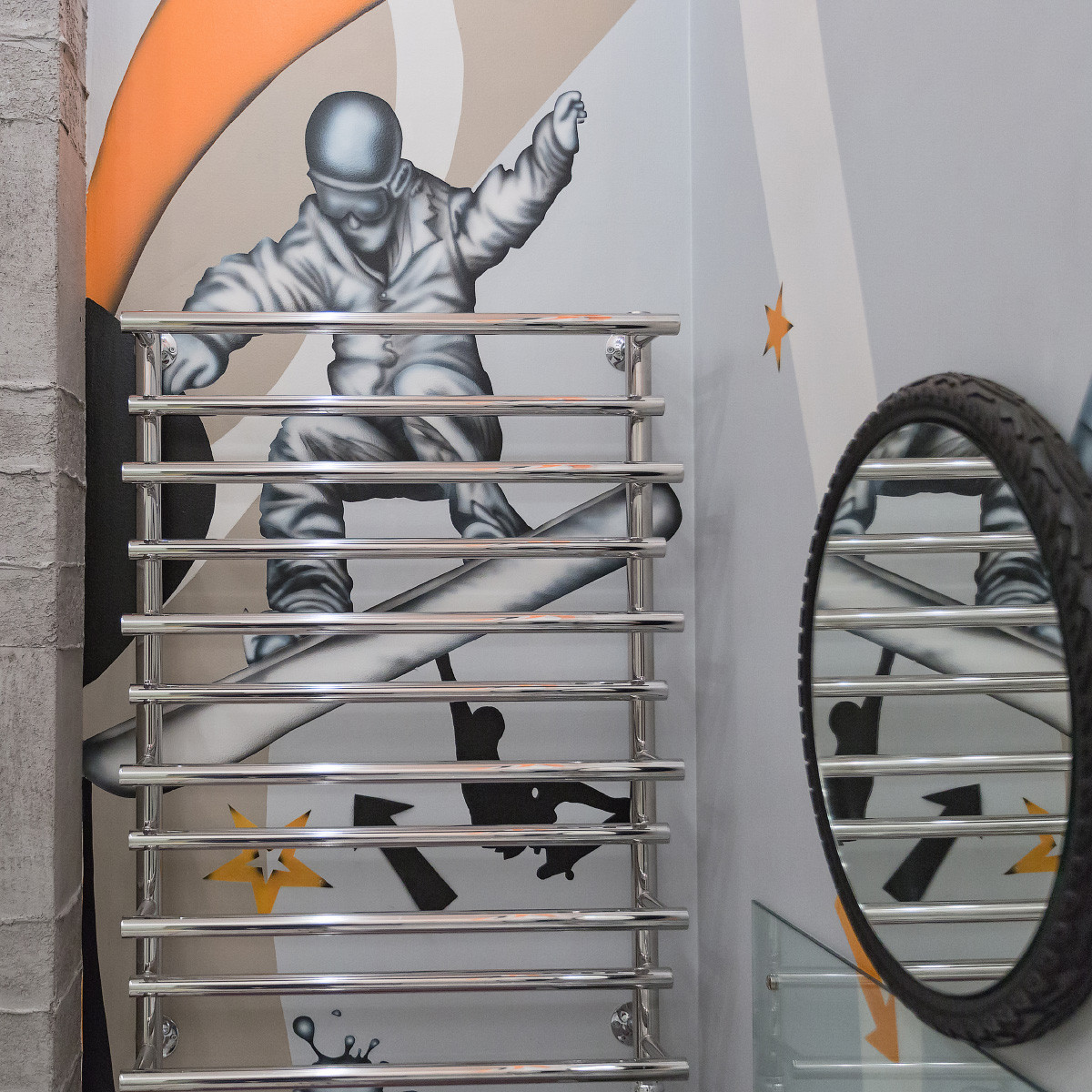 Замечательная двухуровневая квартира с фантастическим детским этажом