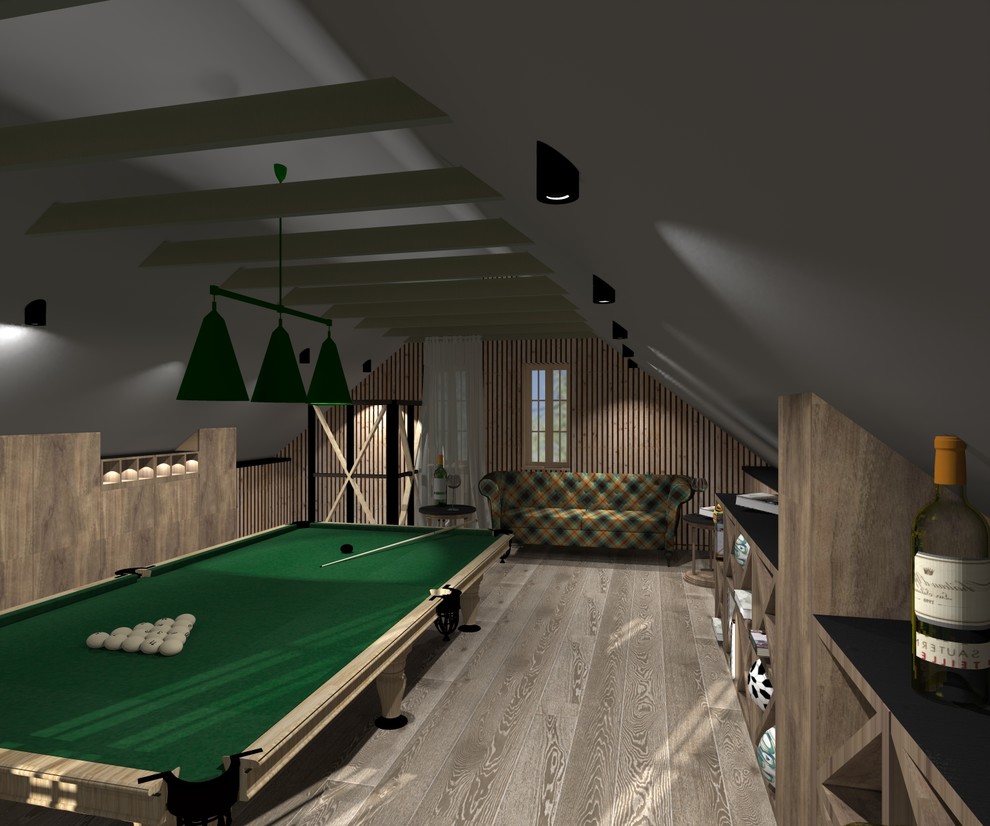 Бильярдная в частном доме под Москвой