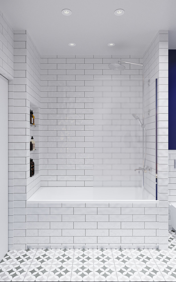 Квартира за городом в природных цветах