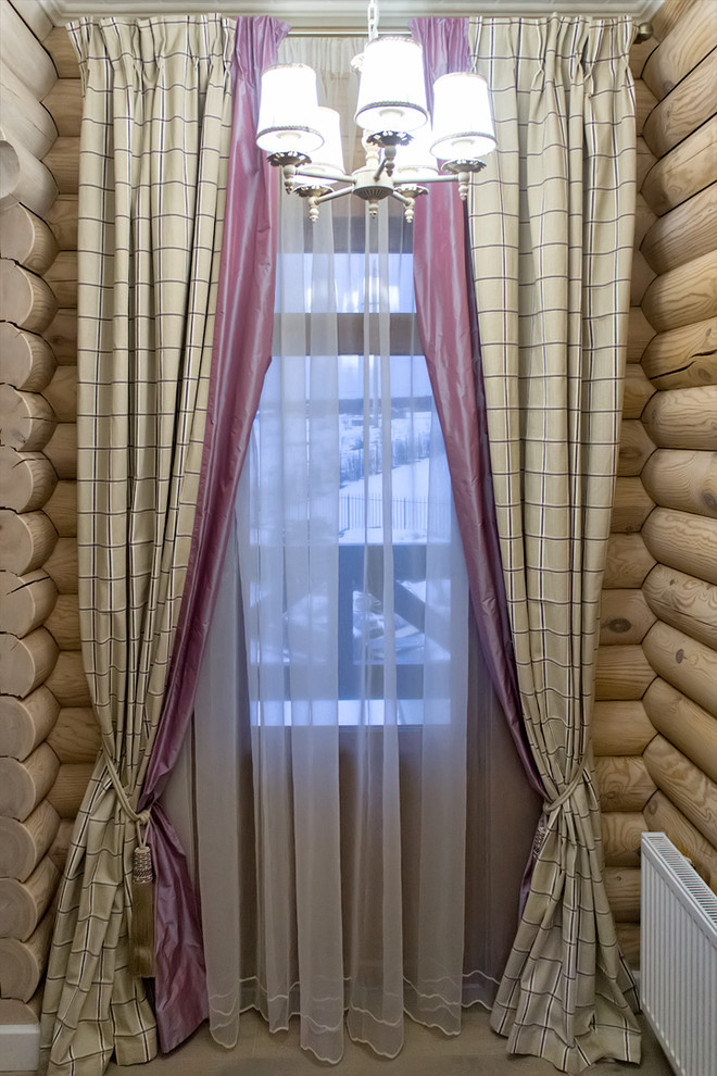 Бревенчатый дом в Подмосковье