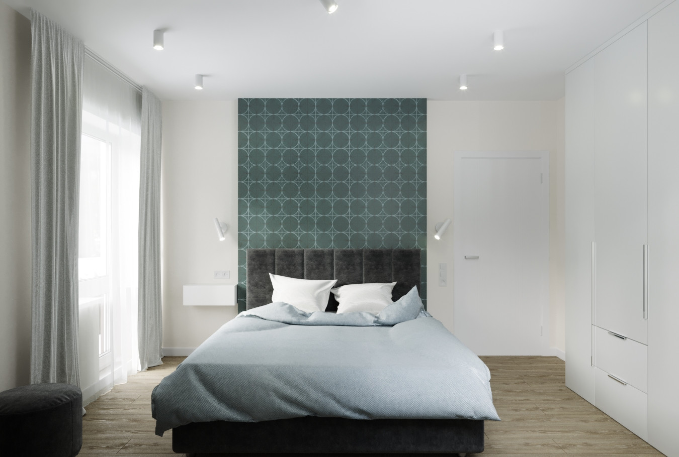 Квартира в минимализме на северной стороне