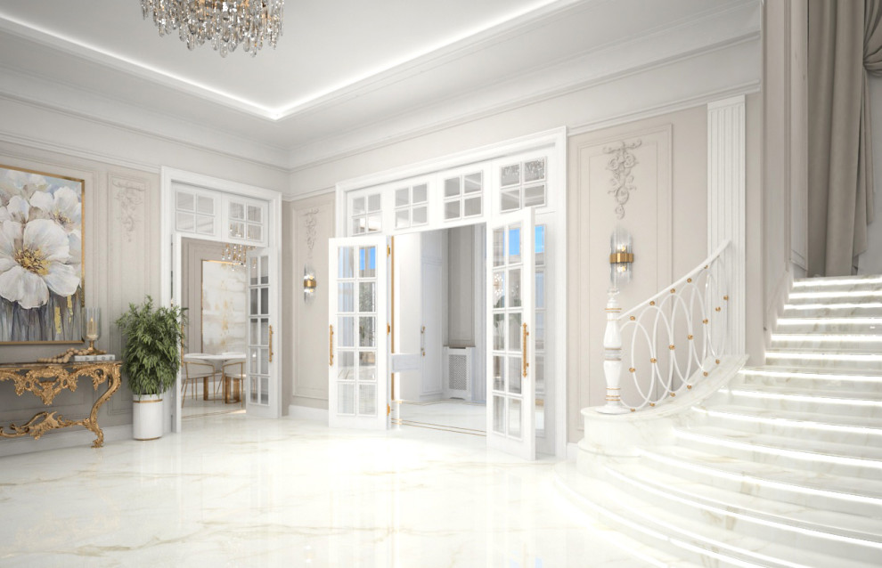 Классический дизайн коттеджа г. Пенза