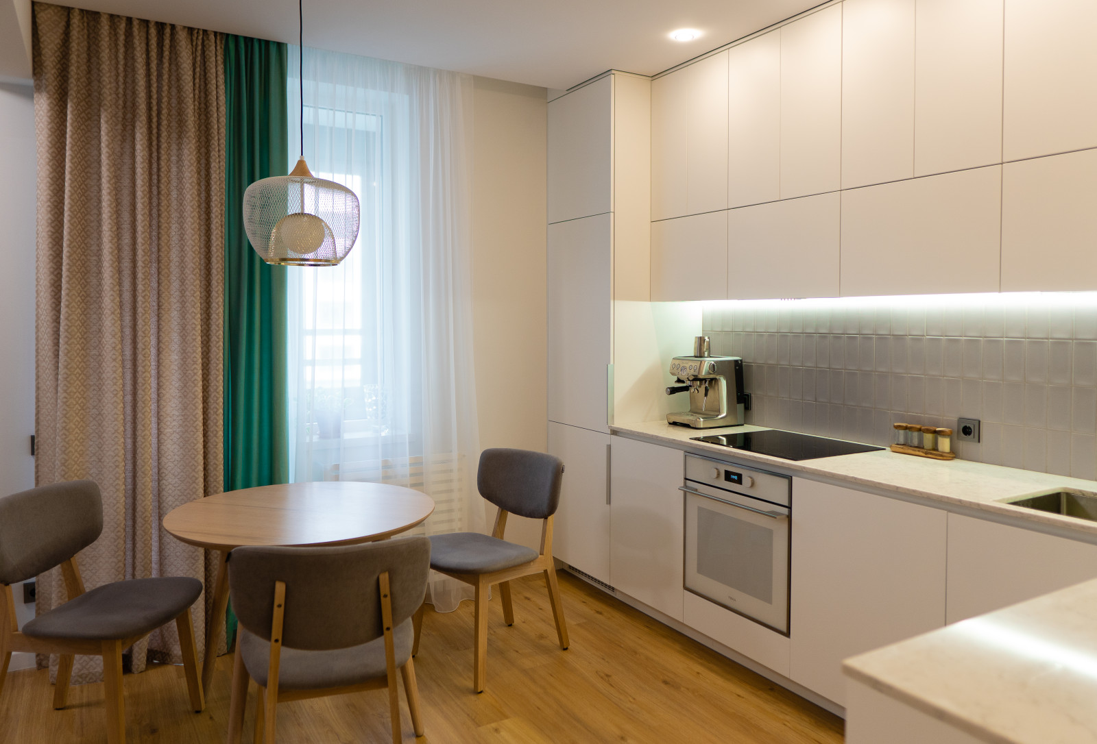 Ремонт по дизайн-проекту ЖК Галактика, 65м2