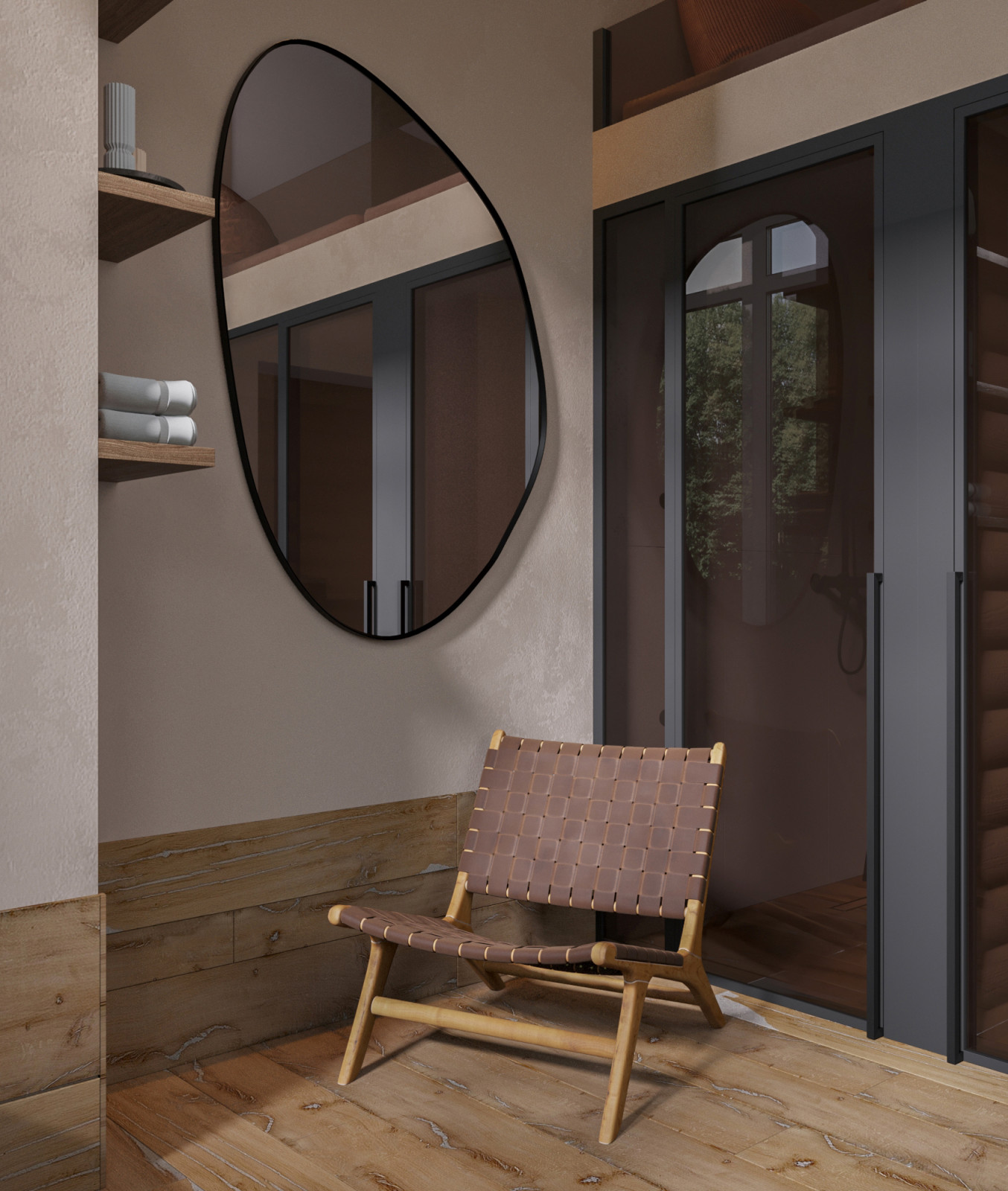 Зона отдыха - коридор