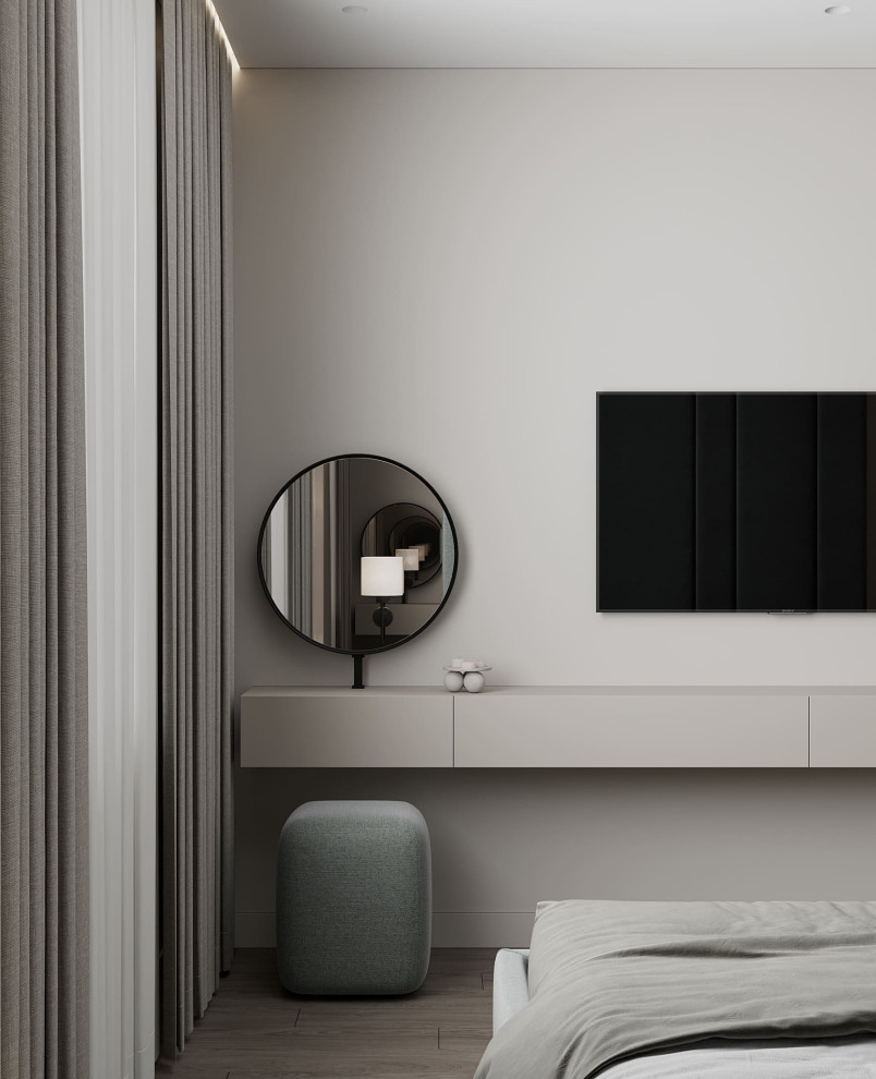 Дизайн-проект квартиры для семейной пары в современном стиле