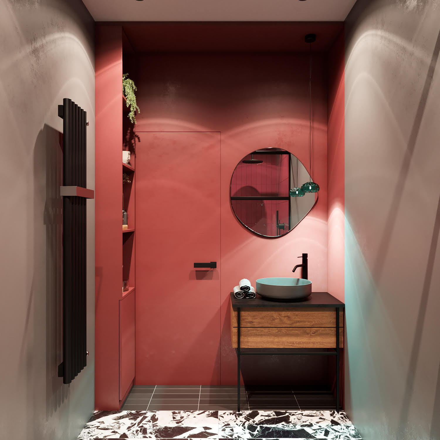 Атмосферная квартира с панорамными окнами