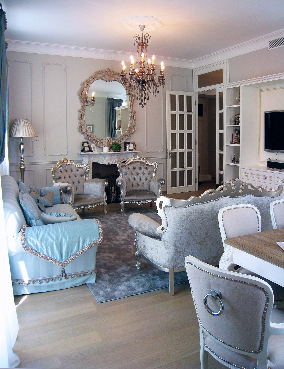 Theme of Provence - Interior design of apartments on Cote d'Azur