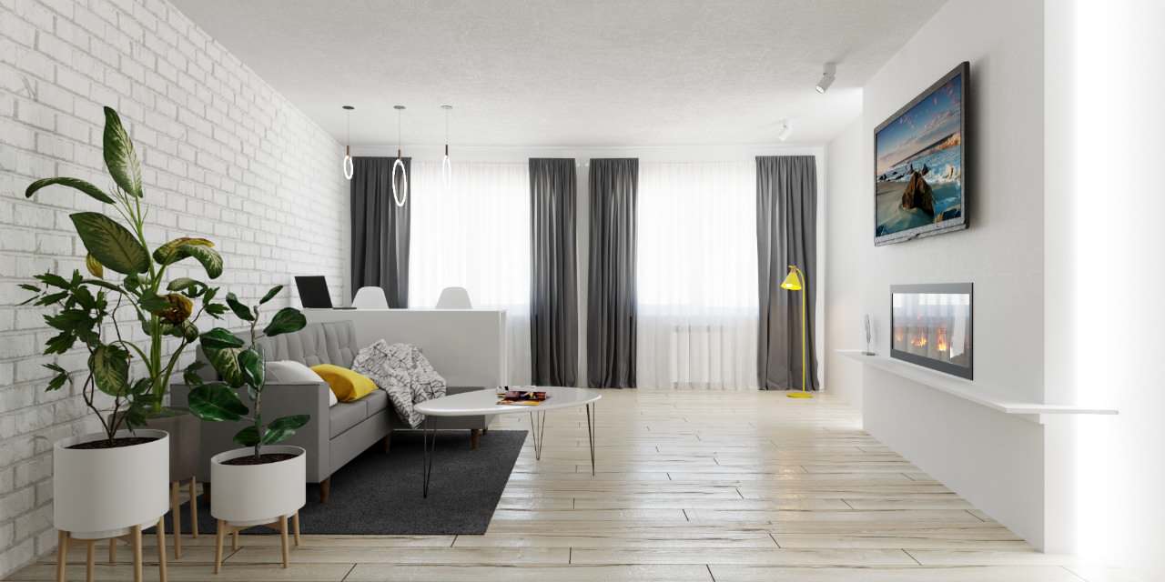 Гостиная, общий вид