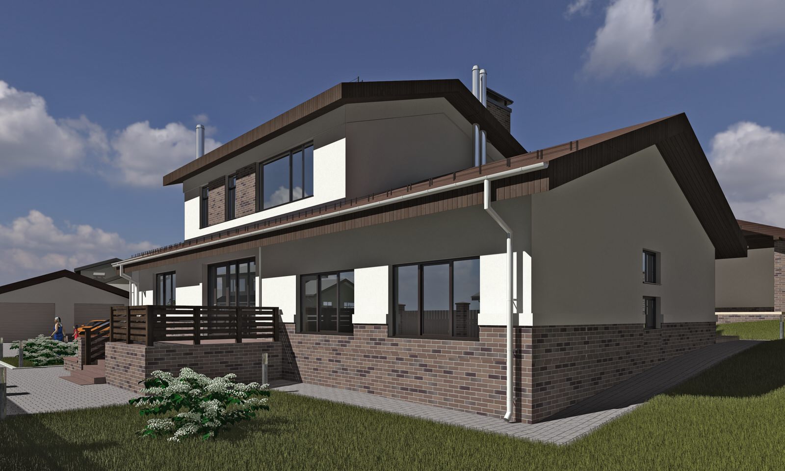 Реконструкция дома в к.п. Терраски, Н.Новгород