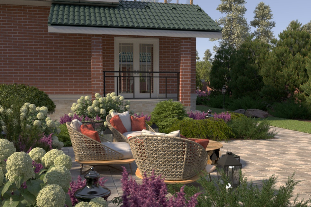 Ландшафтный проект в Раевке