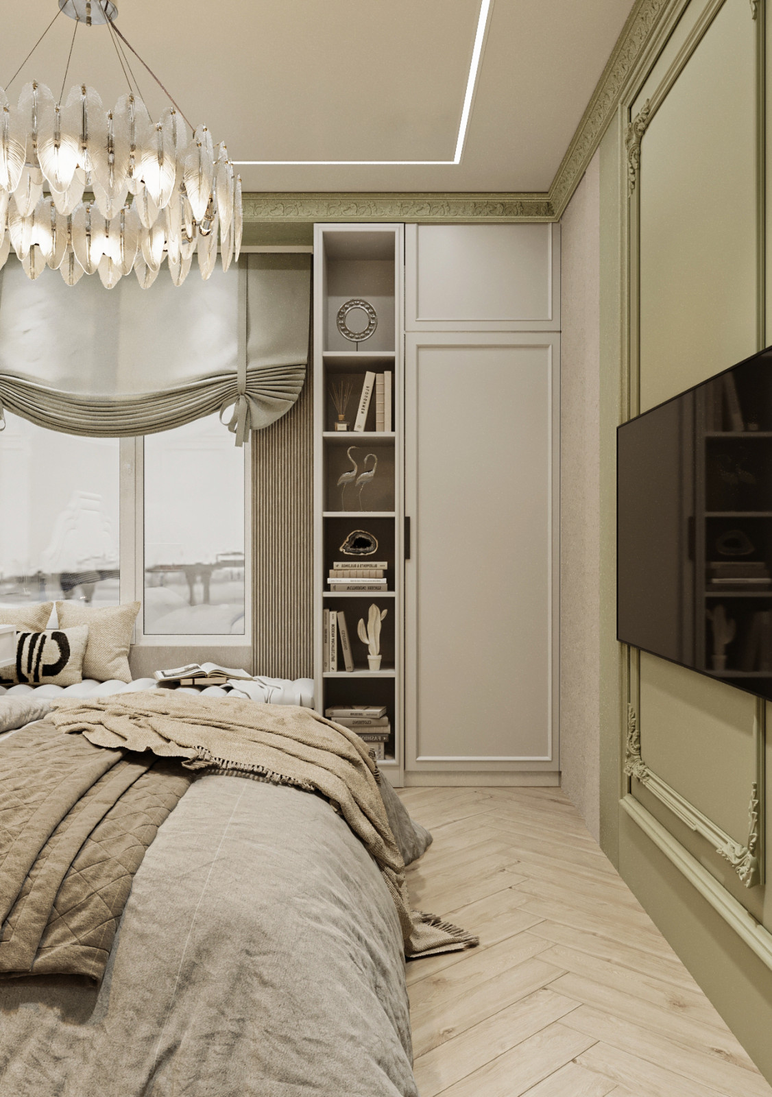 Жилой комплекс бизнес-класса "Морская набережная" 110 кв.м. Проект 2024г.