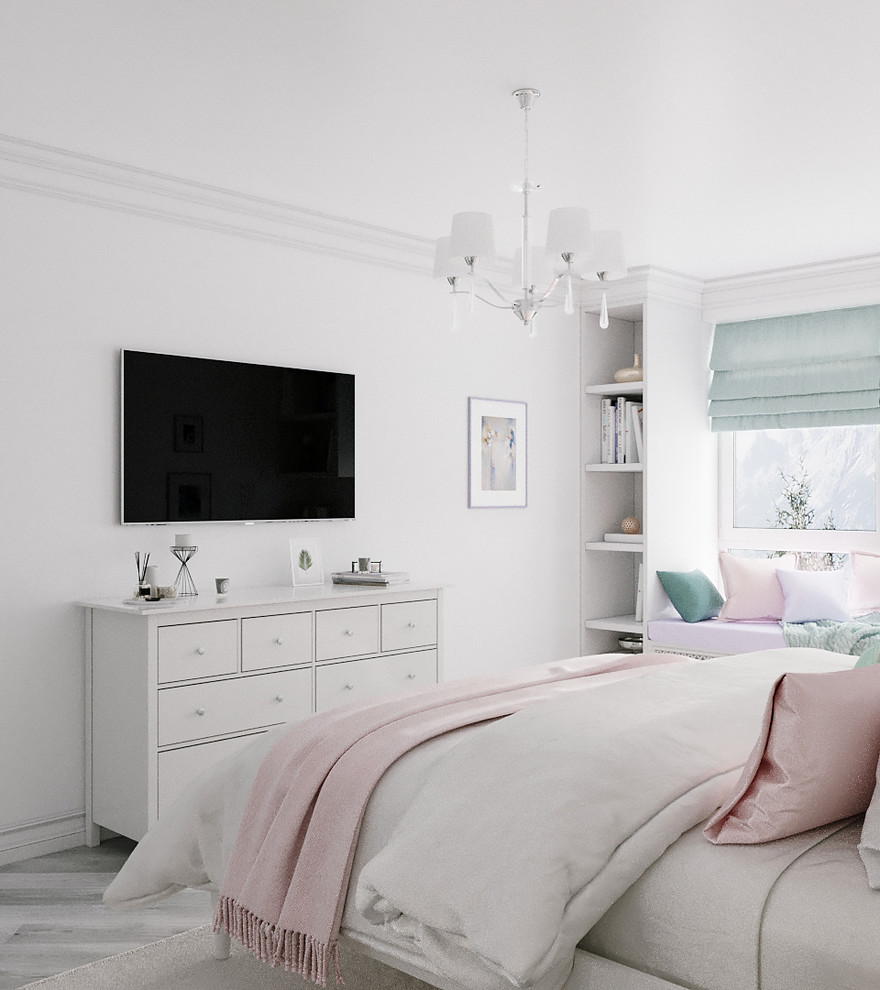 Квартира в белом цвете