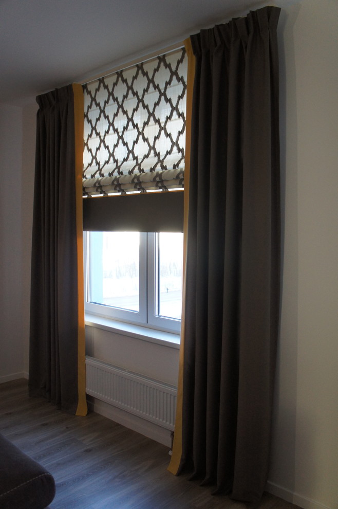 Гостиная в ЖК Микрогород в лесу