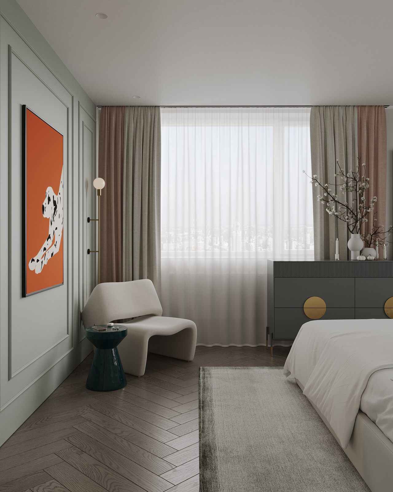 Дизайн квартиры в ЖК «Discovery Residence»