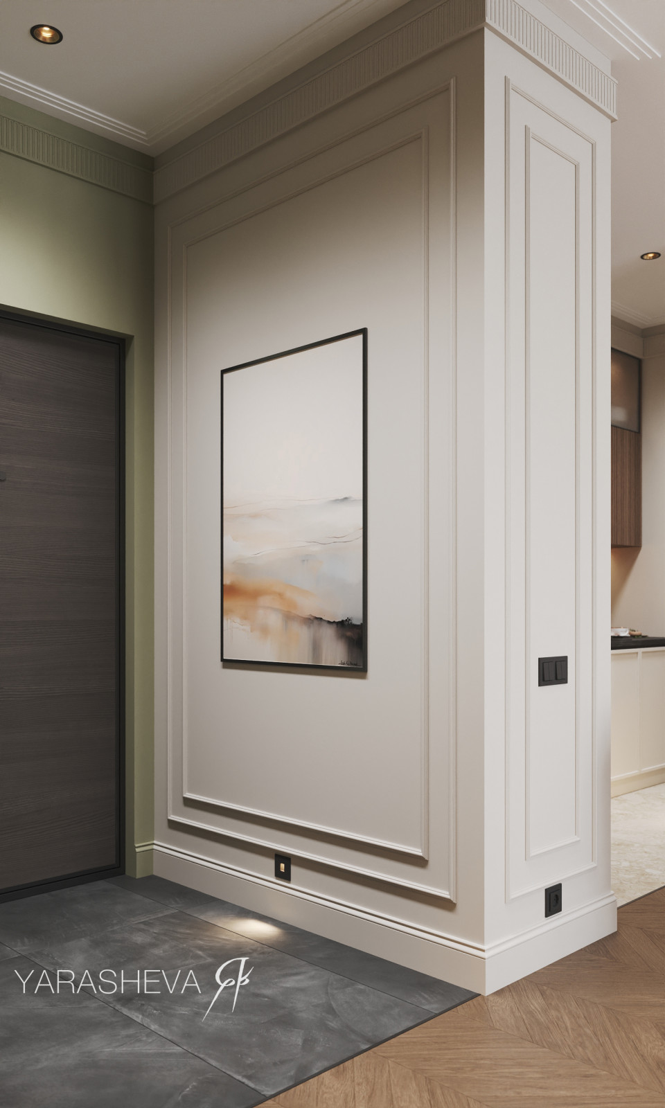 Дизайн интерьера квартиры в ЖК Небо