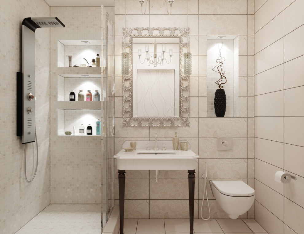 Дизайн-проект ванной комнаты от «Strekoza Design»