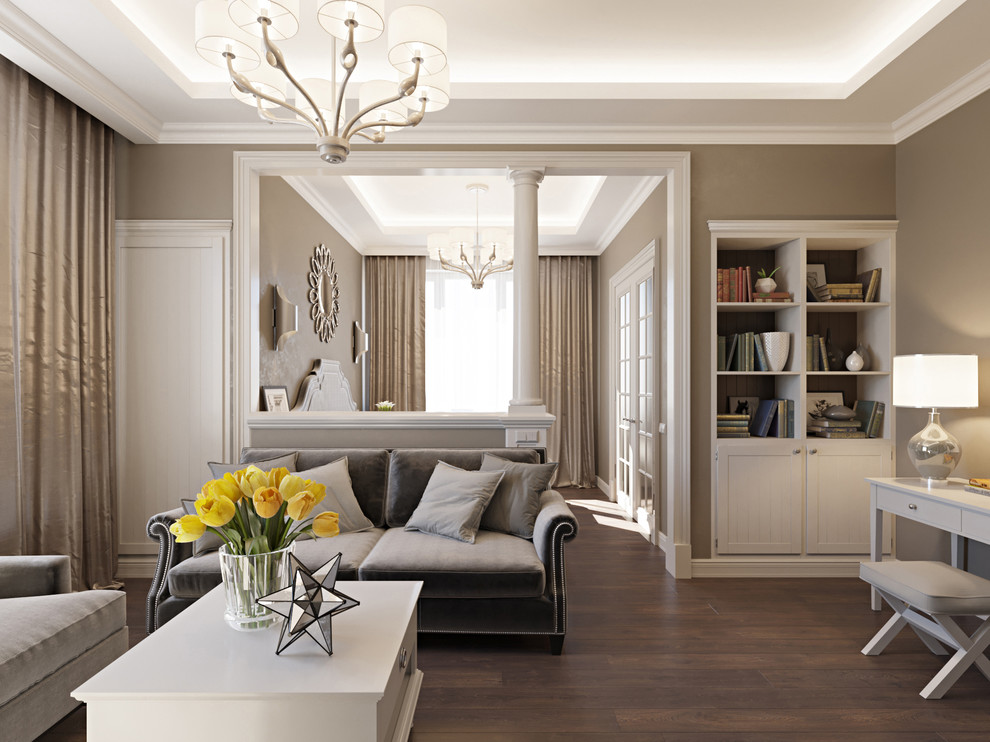 Дизайн-проект спальни и лаунж-зоны