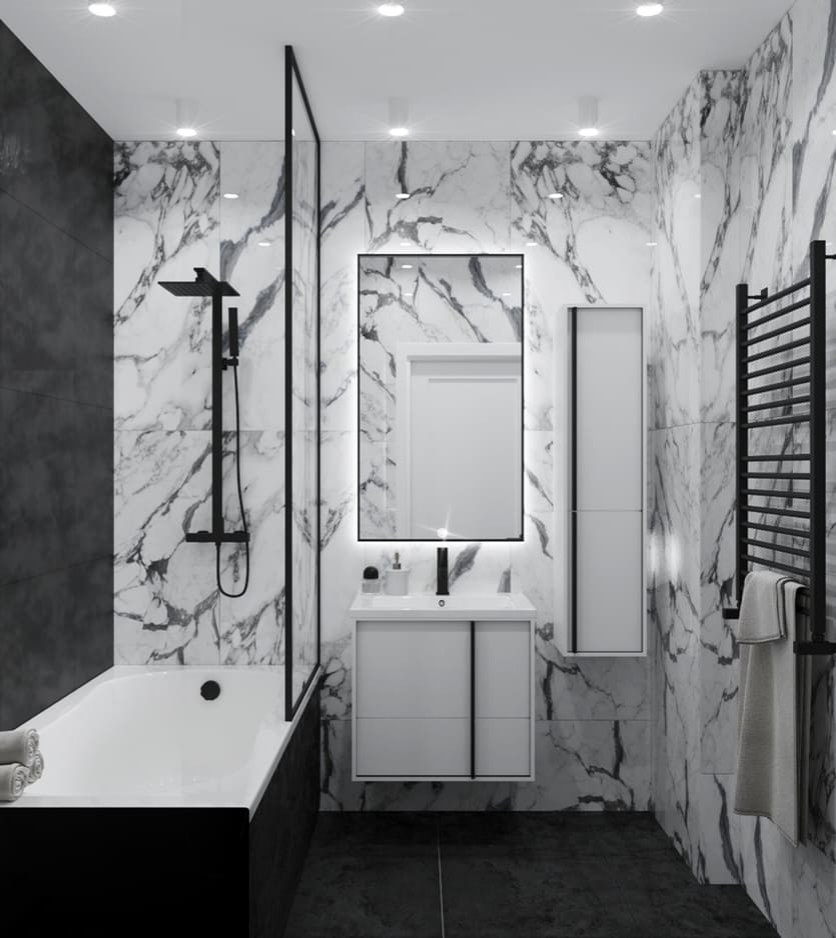 Бульвар Монмартр зимним утром