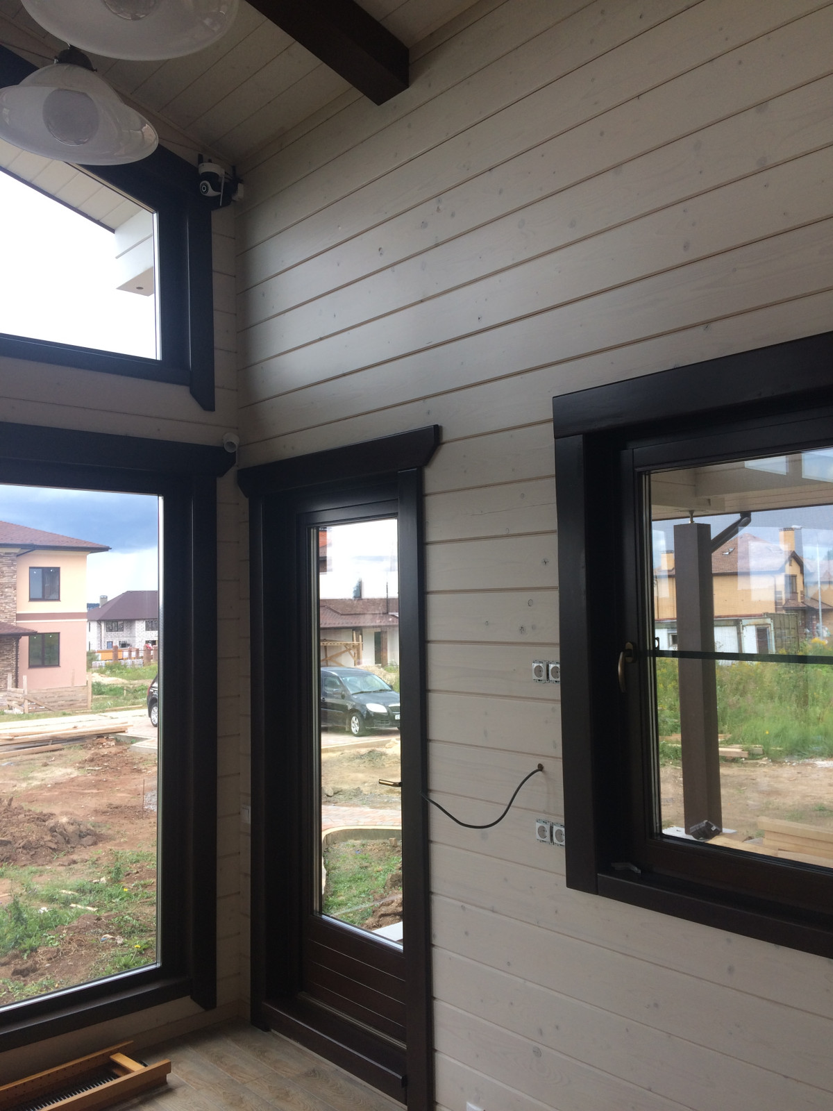 Загородный дом из клееного бруса