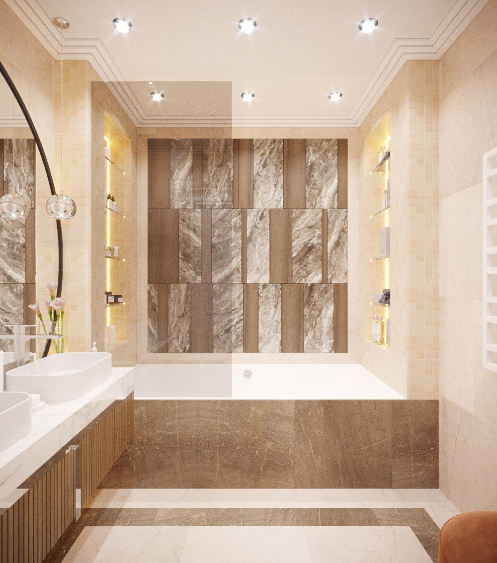 Дизайн-проект двухуровневой квартиры в Севастополе