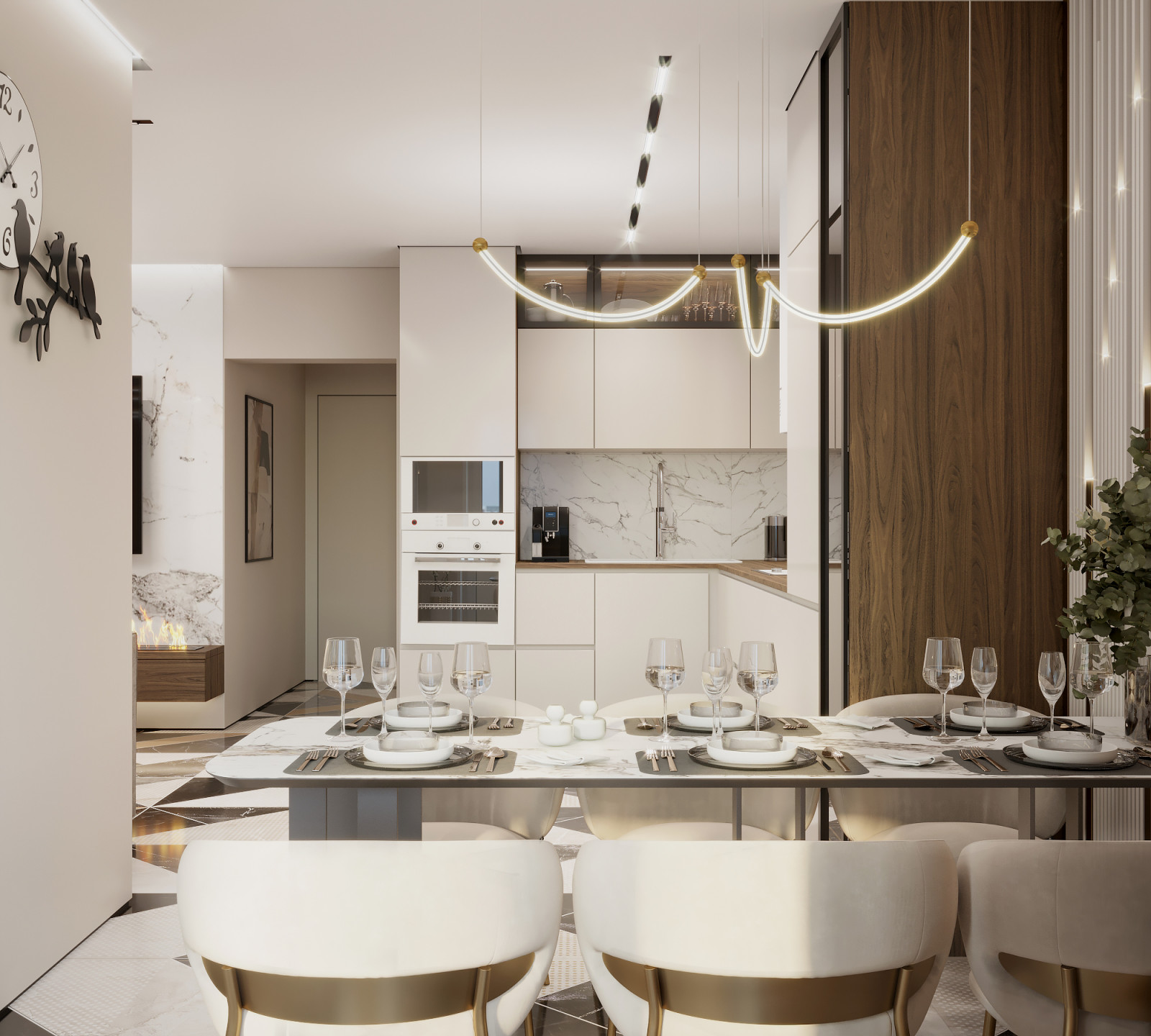 Квартира в современном стиле