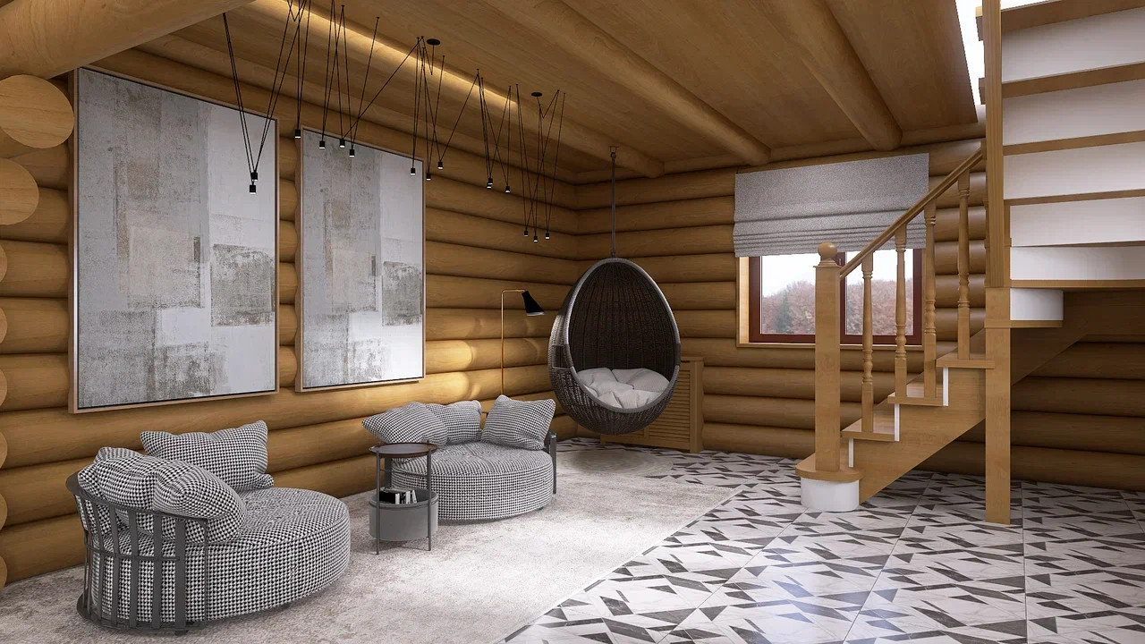 Деревянный дом в Московской области