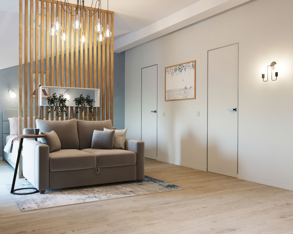 Мансардный этаж для молодой девушки