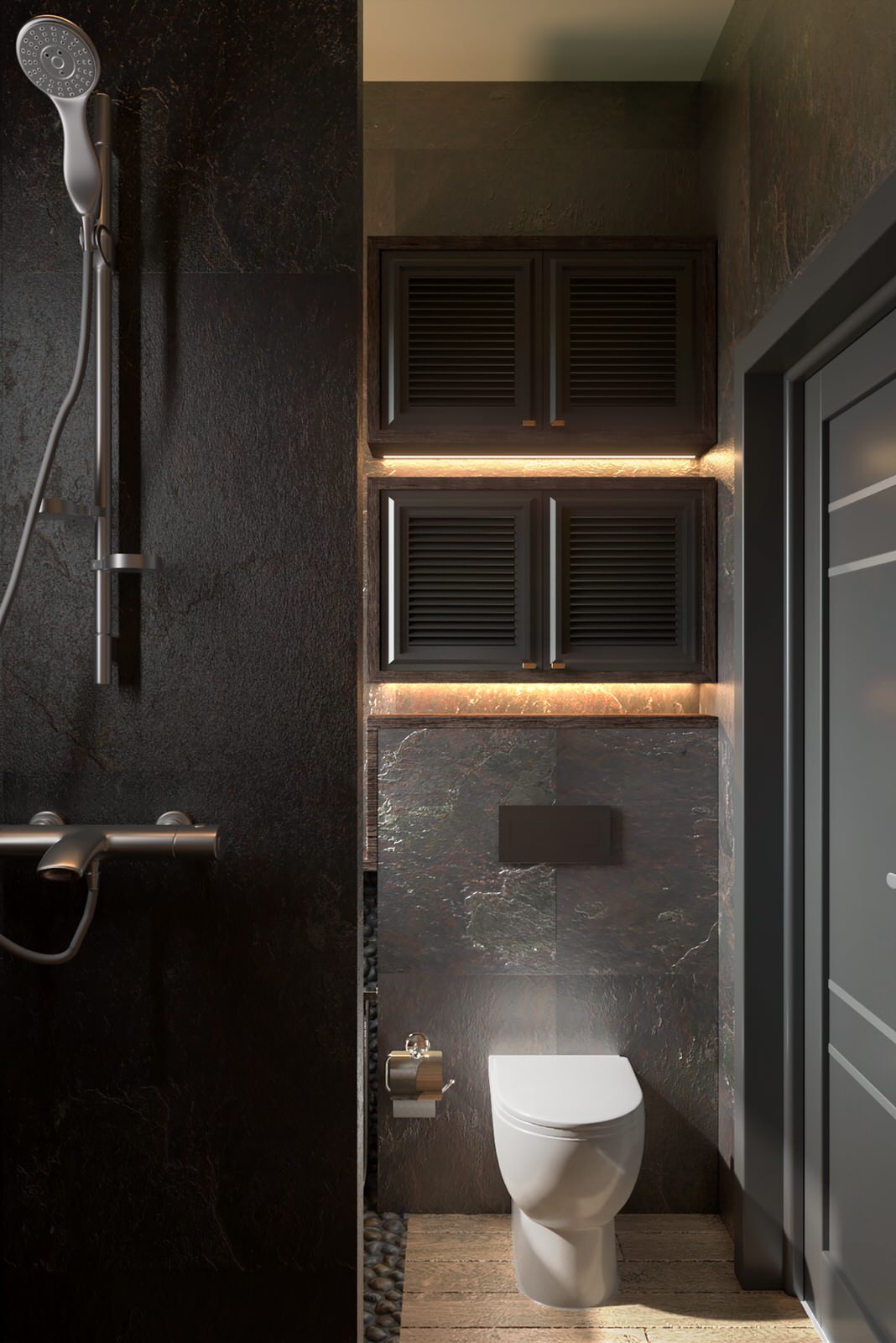 Гостевой санузел в частном доме