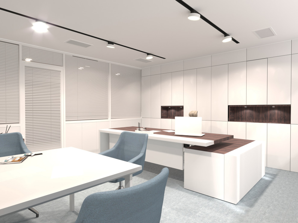 Обложка проекта: Дизайн кабинета руководителя в современном стиле