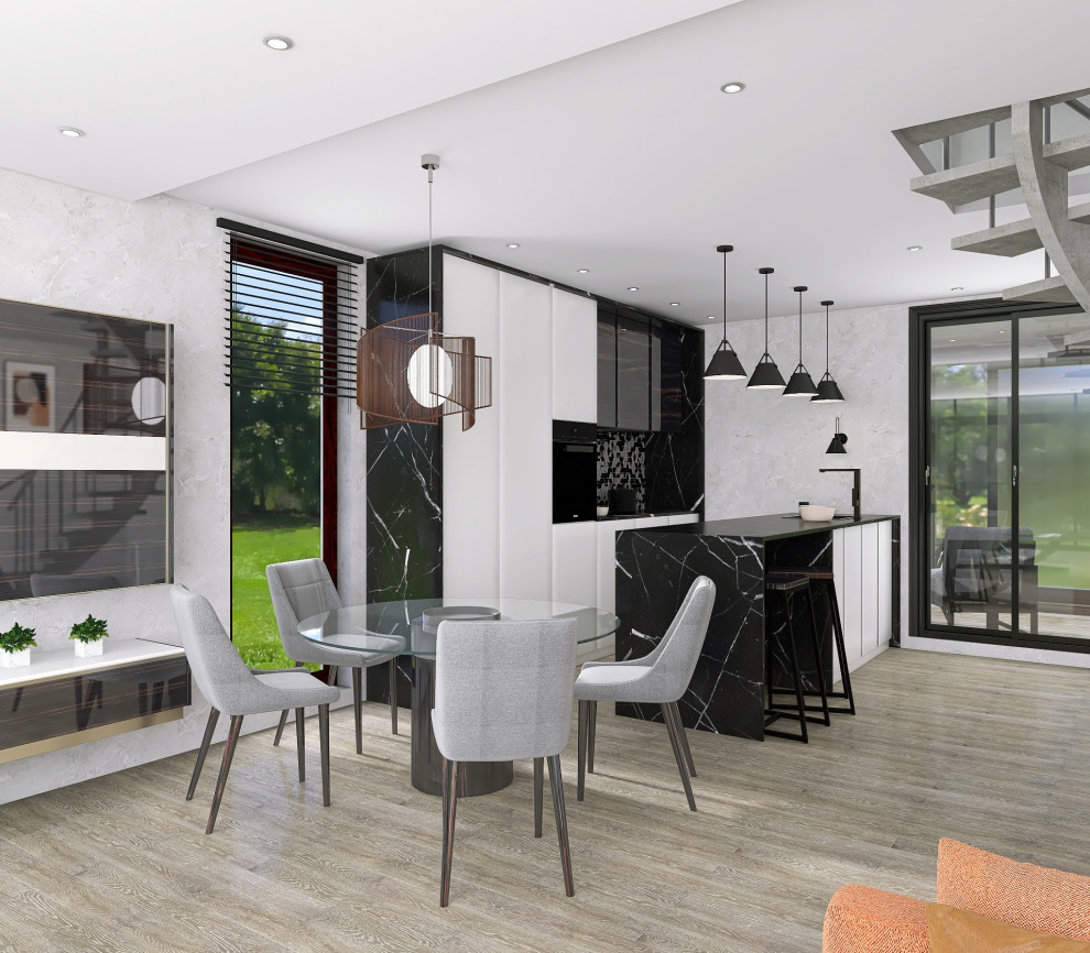 Архитектурный проект 2-х этажного дома и Дизайн интерьера